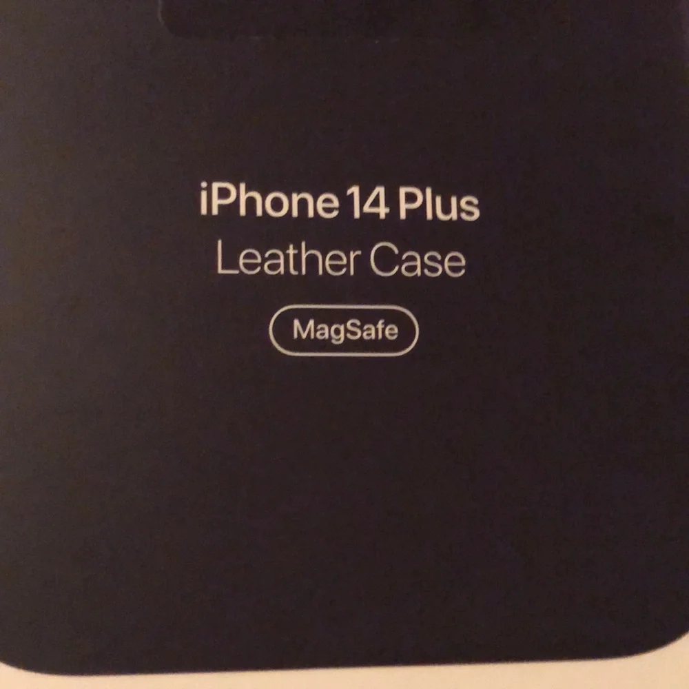 Apple iPhone 14 Plus Leather Case MagSafe